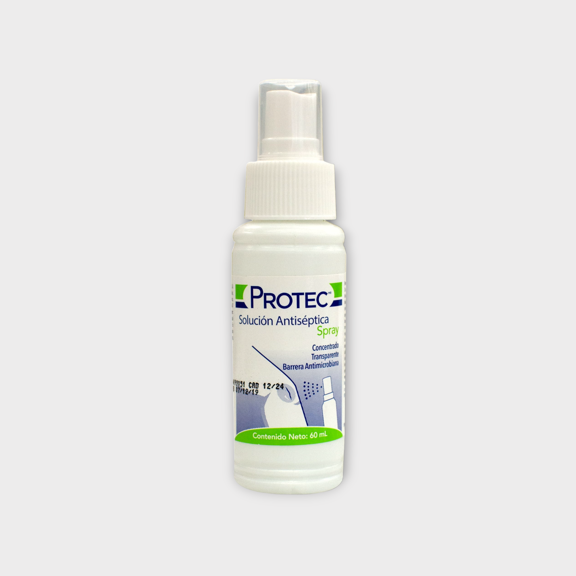 Solución antiséptica en spray - Protec