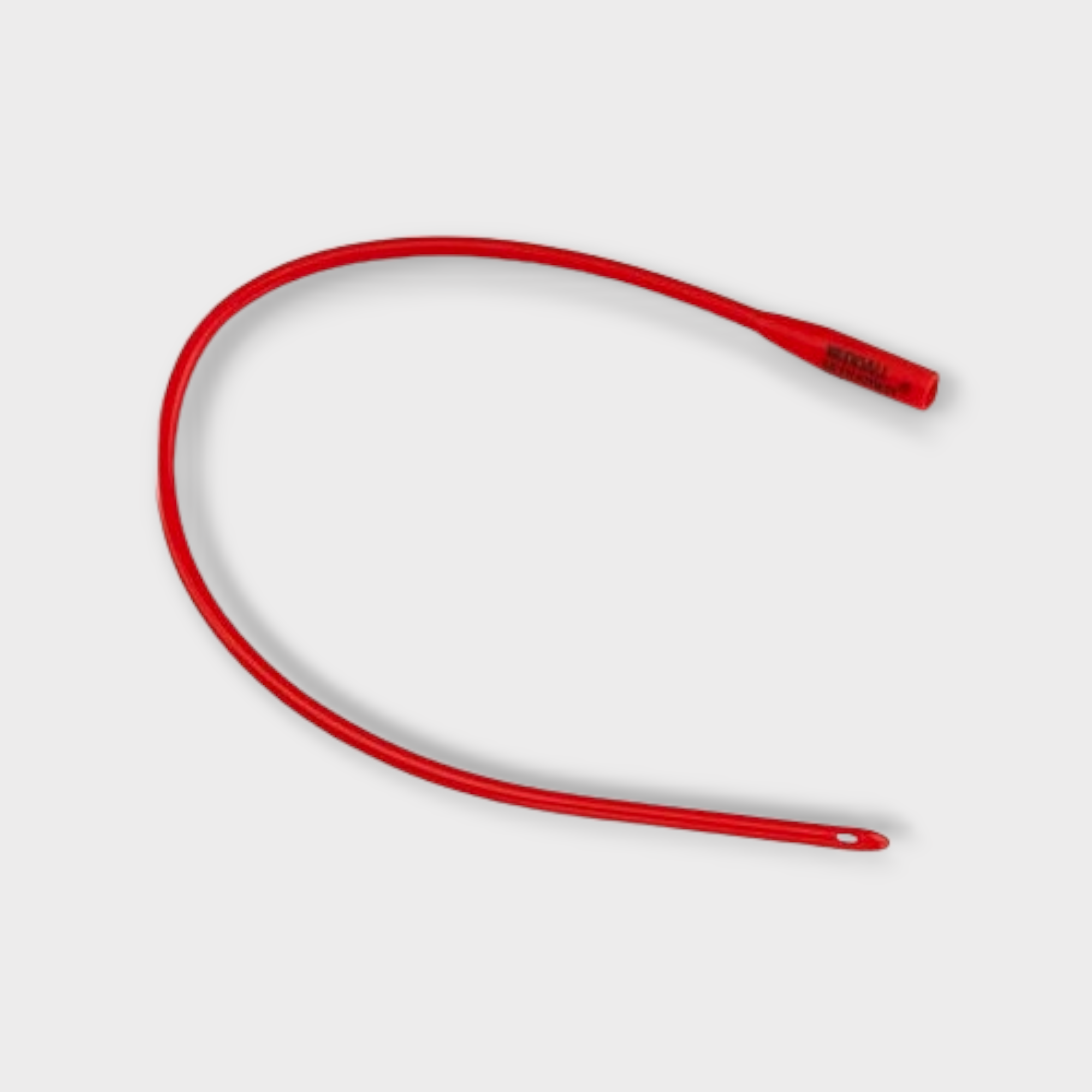 Sonda uretral nelaton de látex, con punta reforzada y redondeada, desechable, estéril, atoxica y libre de pirógenos. - Sensimedical