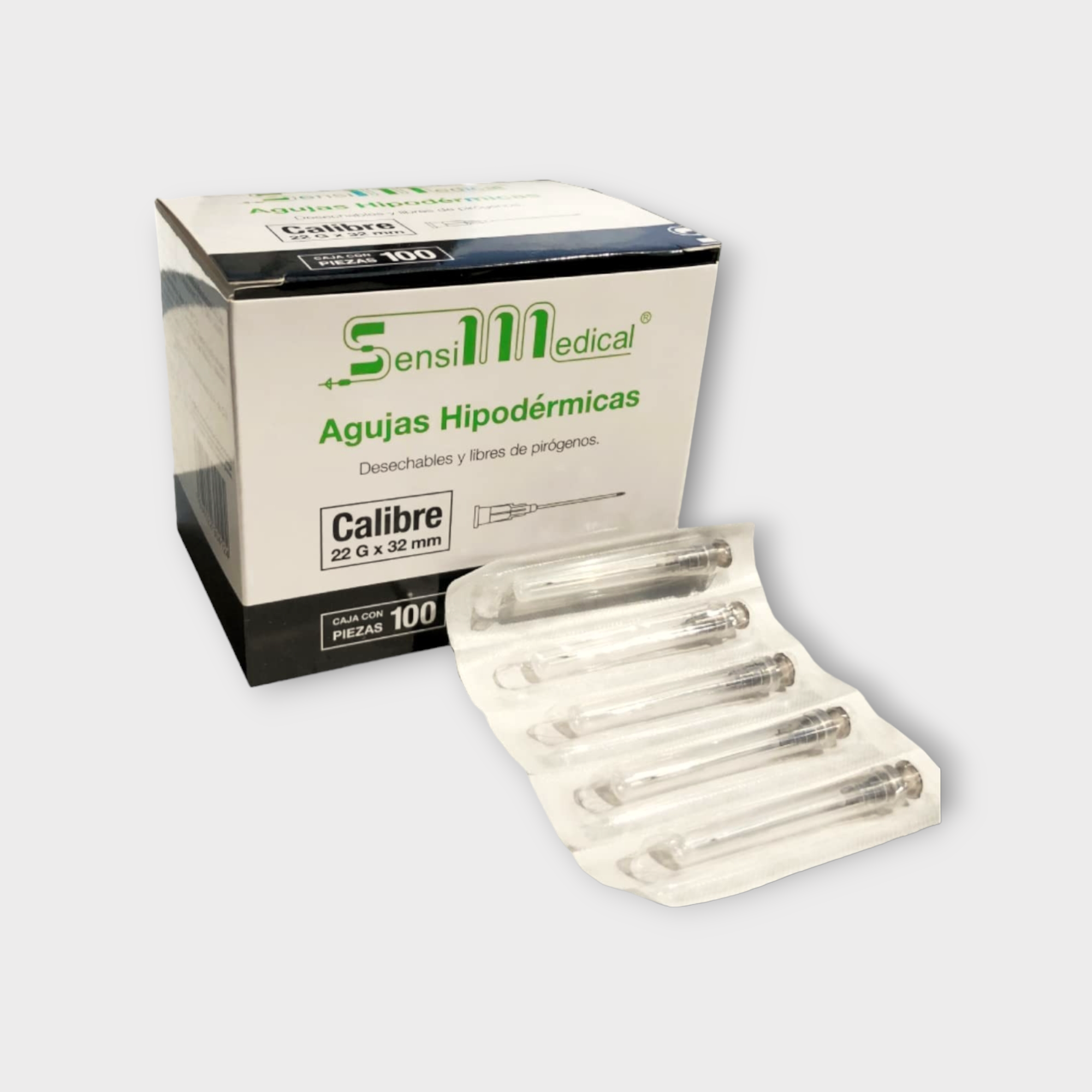 Aguja hipodérmica estéril y desechable - Sensimedical