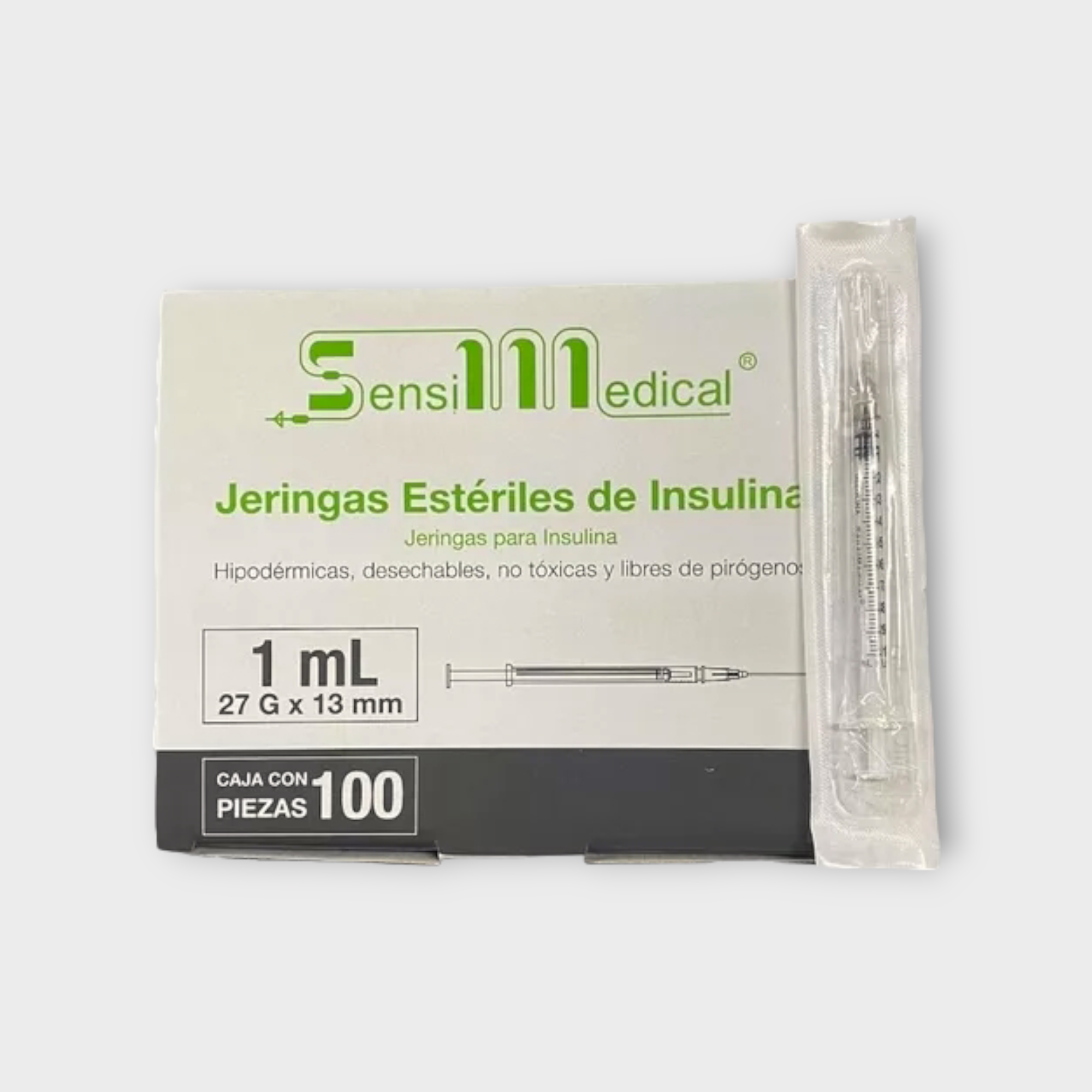 Jeringa para insulina - Sensimedical