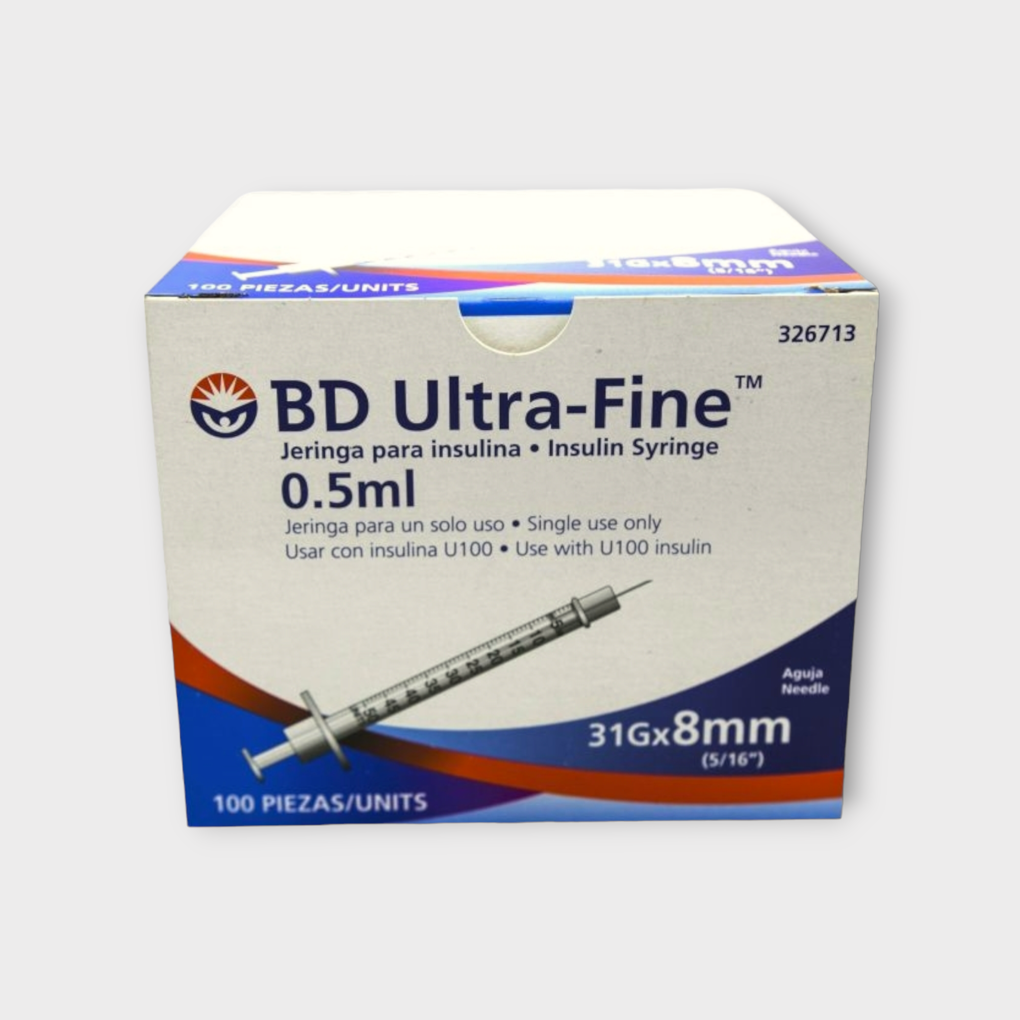 Jeringa para insulina ultra fine - BD