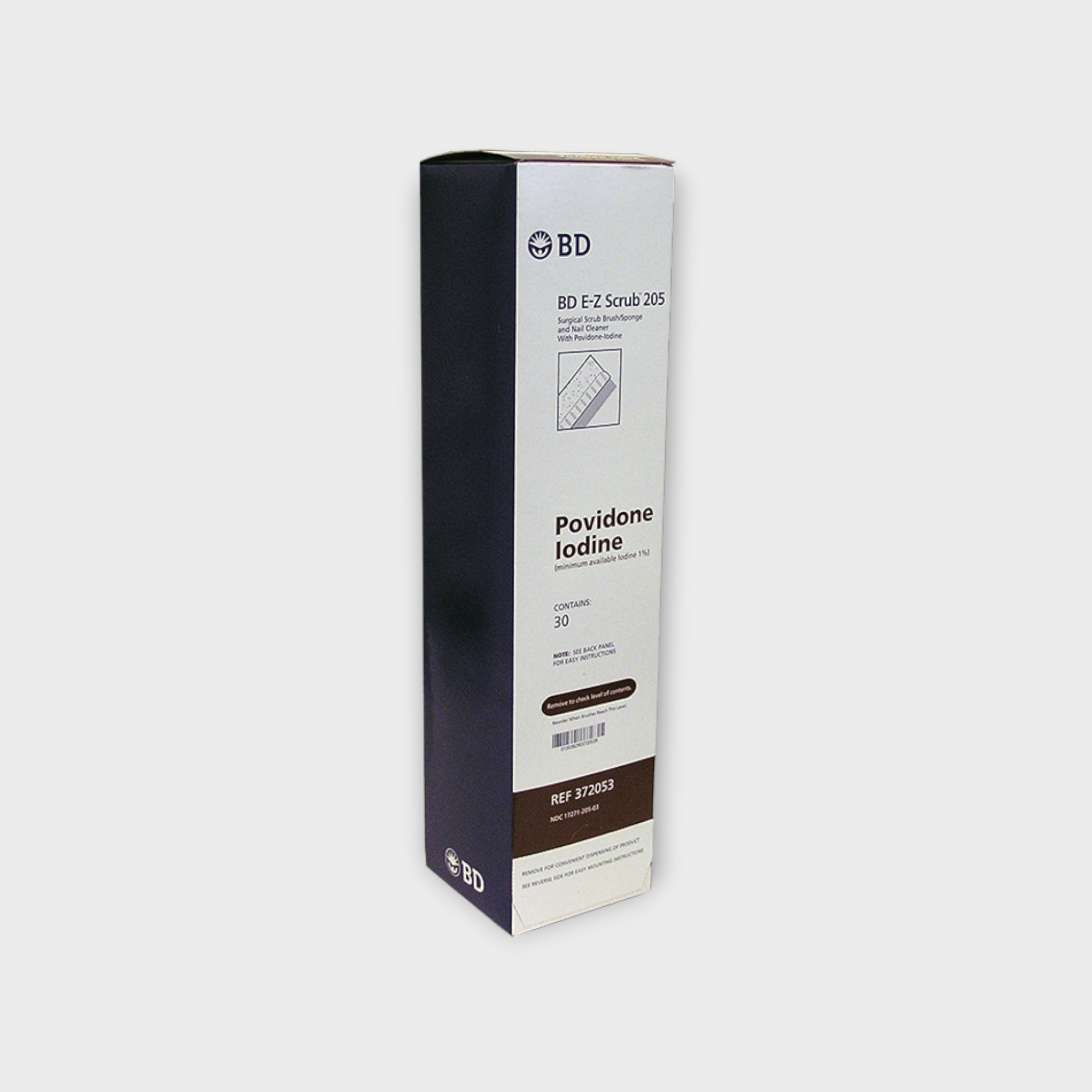 Cepillo quirúrgico desechable Povidone Iodine al 1% - BD
