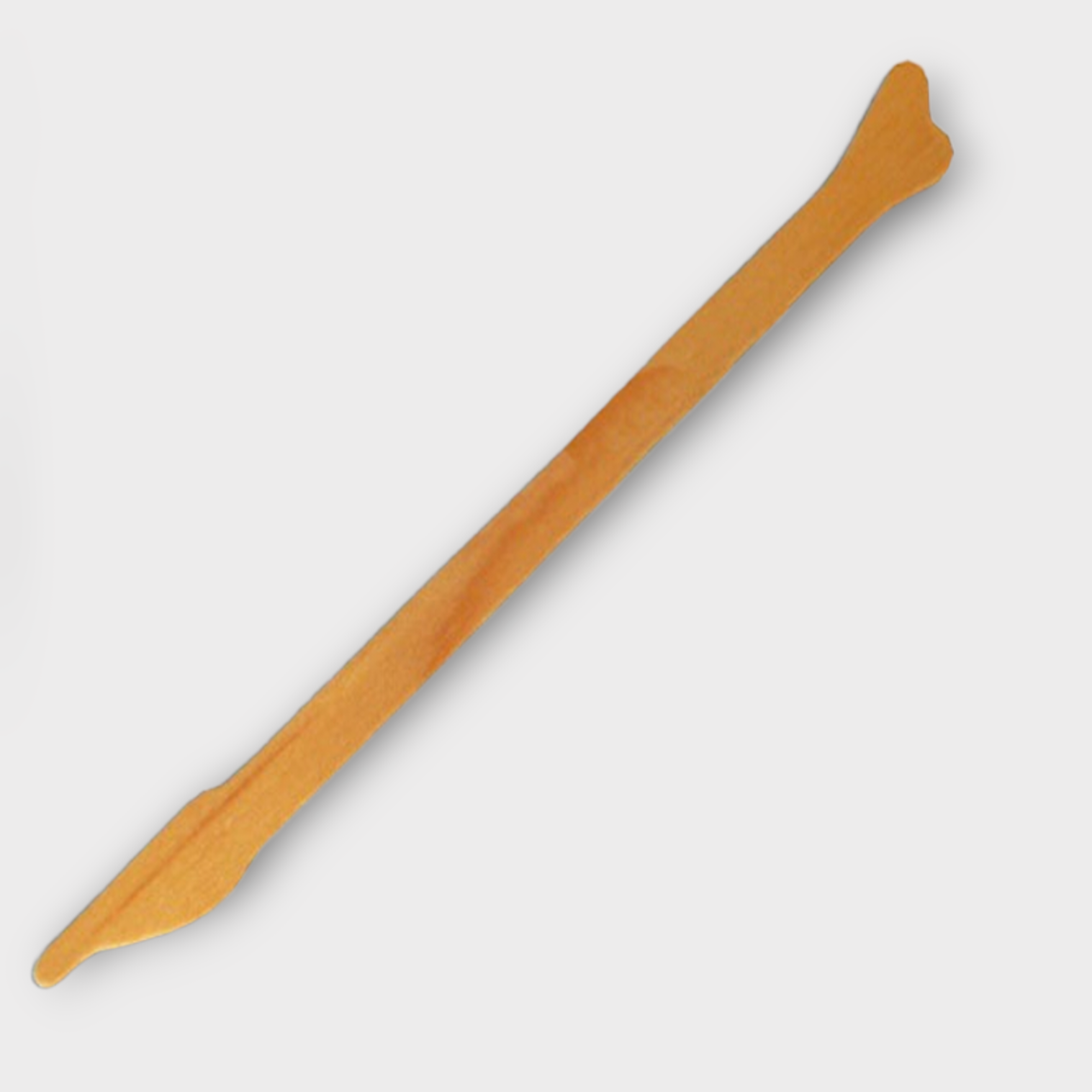 Espátula de ayre de madera no estéril.