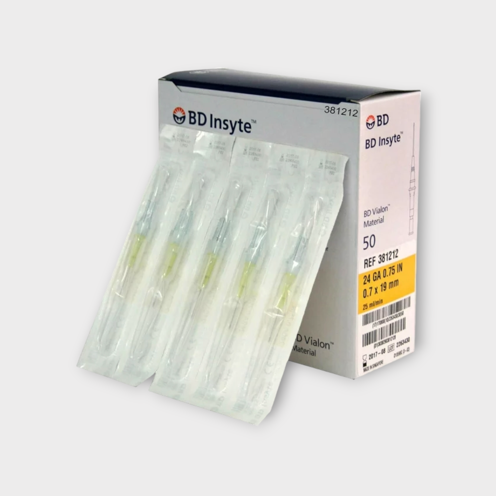 Catéter Insyte 18, 20, 22 Y 24 GA - BD